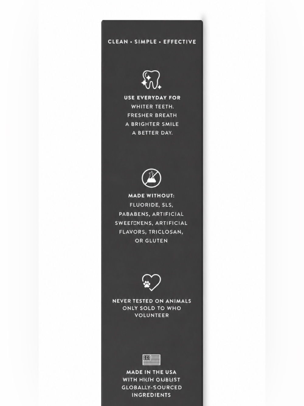 Native Charcoal & Mint Toothpaste - Picture 3 of 3